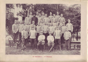 1e peloton du 2e Escadron du 2e Régiment de Hussards - Senlis 1904
